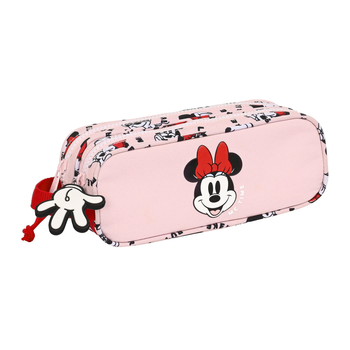 Penar dublu Minnie Mouse Me time Roz (21 x 8 x 6 cm)